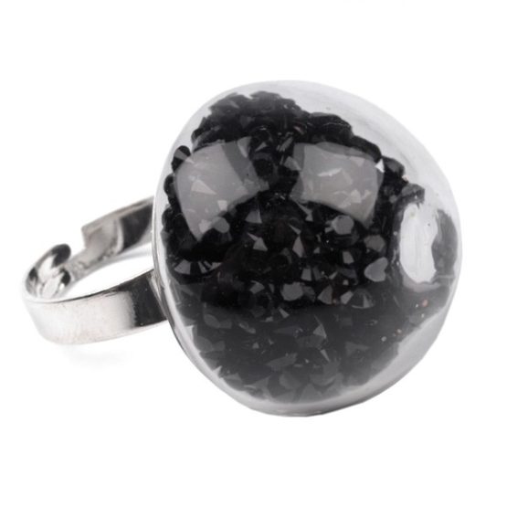 Δαχτυλίδι με κρυστάλλους 2.7 cm